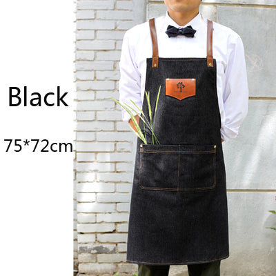 Denim cowboy Chef Apron Uniform