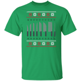 Christmas Chef Shirt | Ugly Xmas Sweater Cook Knives Gift