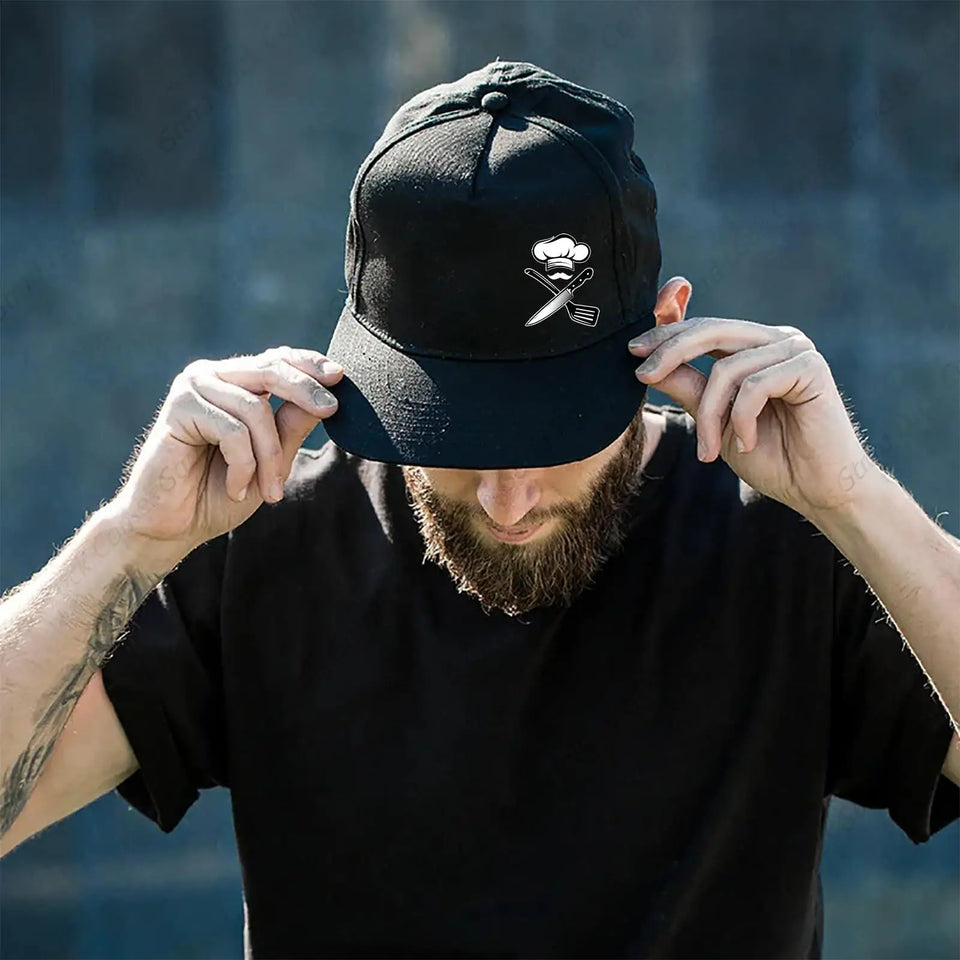 Chef Hat Knives Men and Women Cap