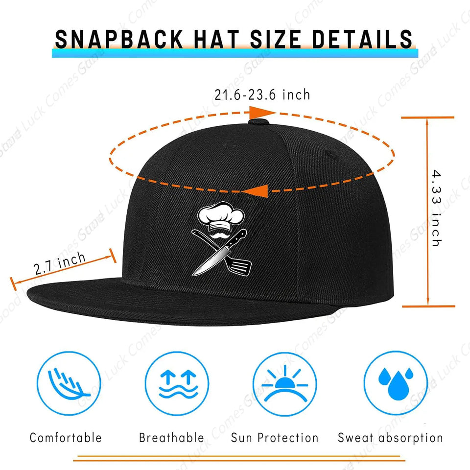 Chef Hat Knives Men and Women Cap