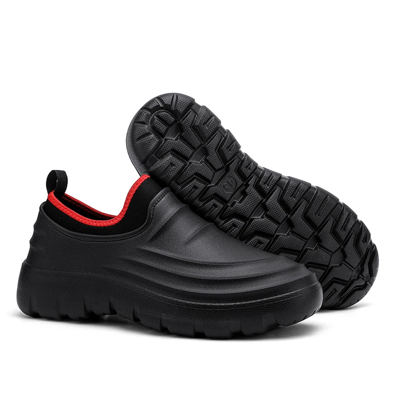 Chef's Shoes Water-proof Oil-proof Chef Shoes Non-slip Kitchen Shoes for Man