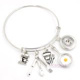 Chef Bracelet Charm Cooking Jewelry