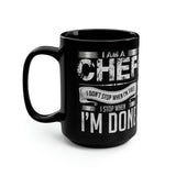 Chef Black Mug