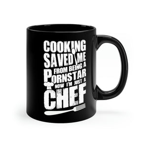 Chef Black Mug Design