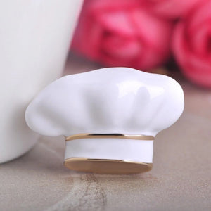 CHEF Brooches Gold Color CHARM COOKING JEWELRY