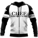 CHEF 3D ALL OVER PRINTED MEN AUTUMN HOODIE CUSTOM NAME - T-SHIRT DESIGN