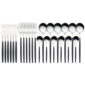 30 - PIECES DINNER KNIFE FORK WITH GIFTBOX - KITCHEN TOOL
