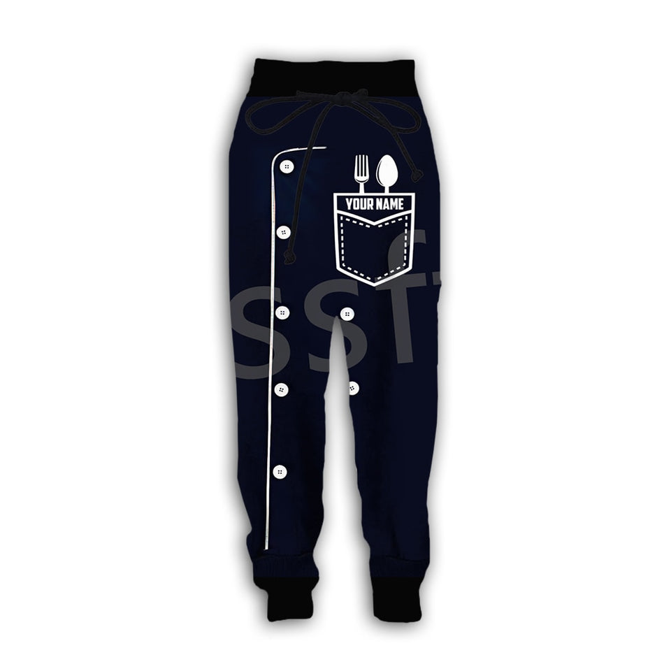 Chef  3D Print Men/Women Sweatpants - Uniform