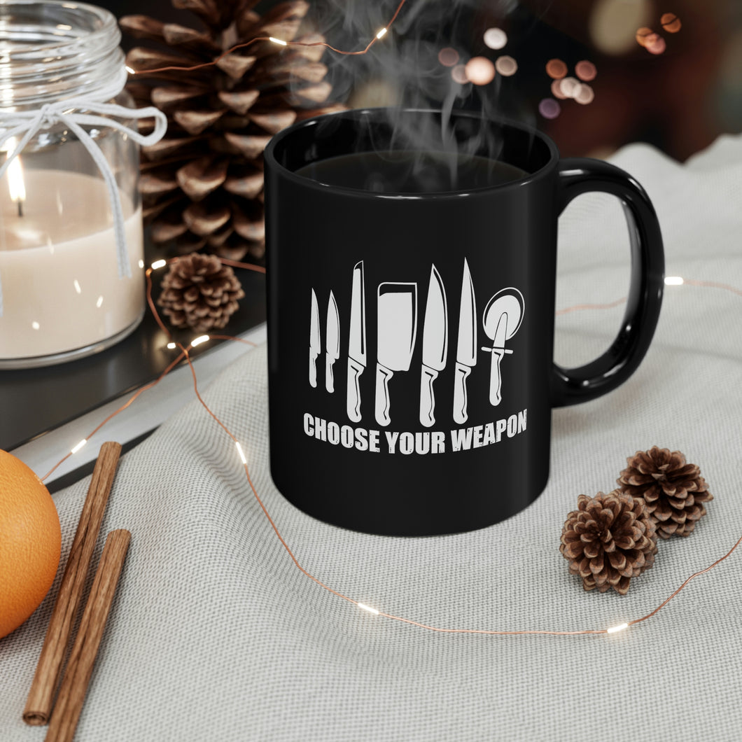 Chef Black Mug Design