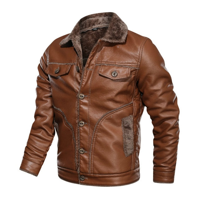 NEW SPRING AND AUTUMN CHEF LEATHER JACKET UNIFORM - MGH01