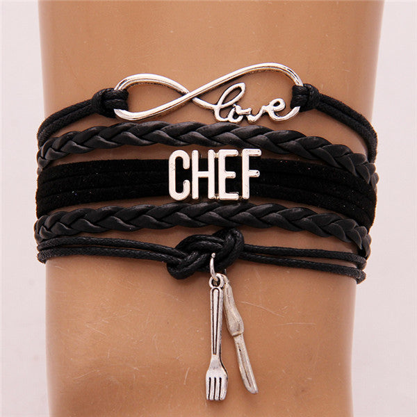 Handmade Chef Bracelet - 22CM