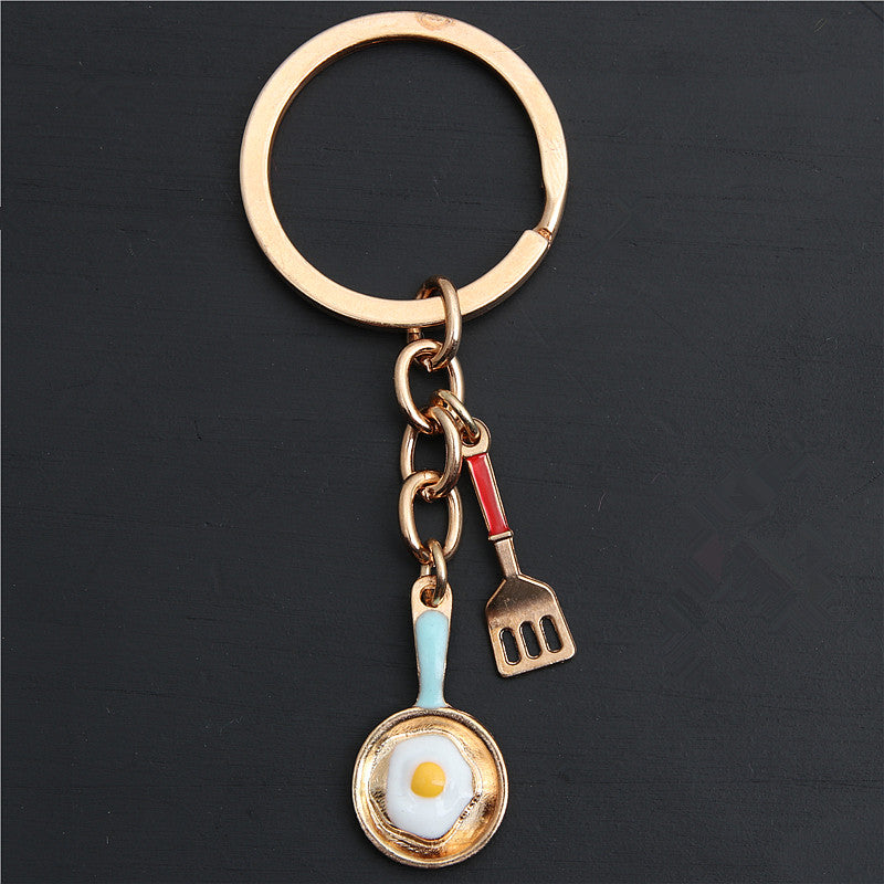 CHEF CHARM Keychain Kc Gold Shovel COOKING JEWELRY – mkholding