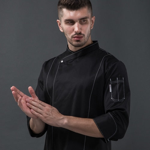 High quality head chef jacket uniforms - 08-1-23