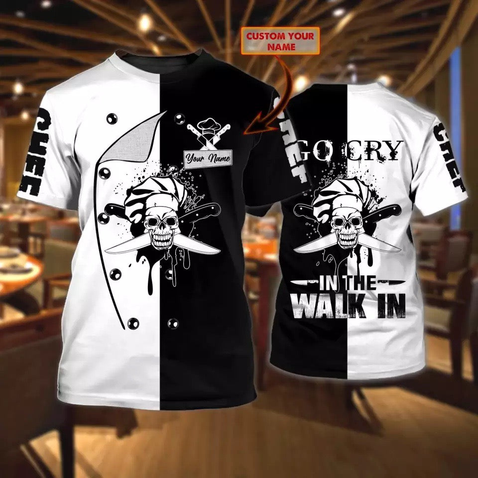 PROUD CHEFS T-SHIRT DESIGN - 3D