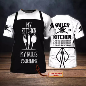 PROUD CHEFS T-SHIRT DESIGN - 3D